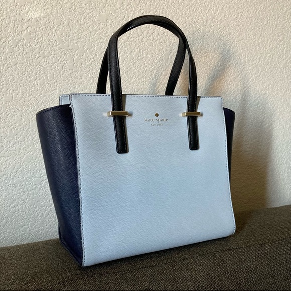Kate Spade Sky Blue & Navy Small Hayden - Picture 5 of 17